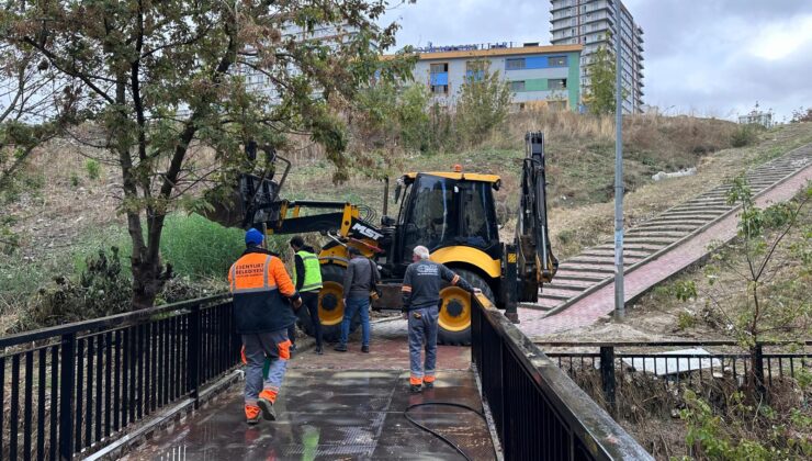 Esenyurt Belediyesi çocukların sıkıntılı okul yoluna çözüm üretti