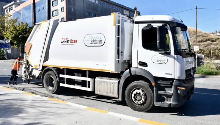 Esenyurt’ta Bir İlk: 114 Yeni Çöp Kamyonu Esenyurt Sokaklarında