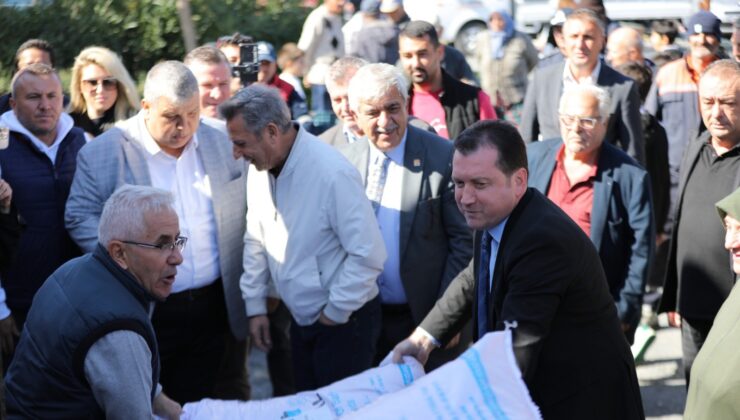 Arpa Dağıtım Projesinin Üçüncü Ayağı Büyükçavuşlu Mahallesi’nde Gerçekleştirildi