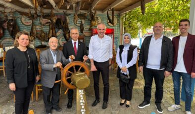 Milletvekili Abdürrahim Dusak mumya balıkları inceledi