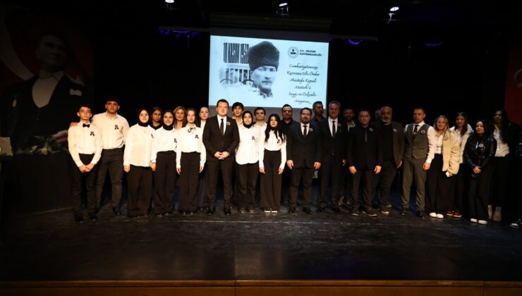 Başkan Balcıoğlu Atatürk’ü Anma Programına Katıldı