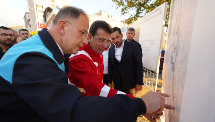 İmamoğlu ve Çalık Beylikdüzü’nde incelemelerde bulundu