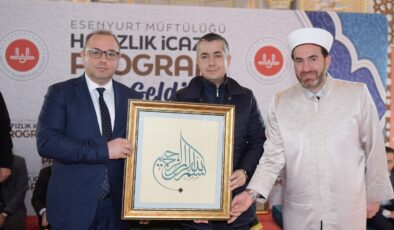 Esenyurt’ta 202 hafız için icazet töreni düzenlendi 