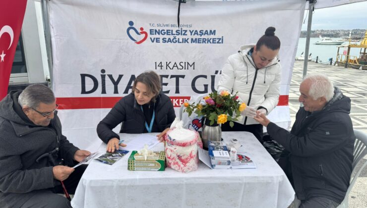 Silivri Belediyesi, Diyabet Günü’nde Ücretsiz Şeker Ölçümü Hizmeti Sağladı