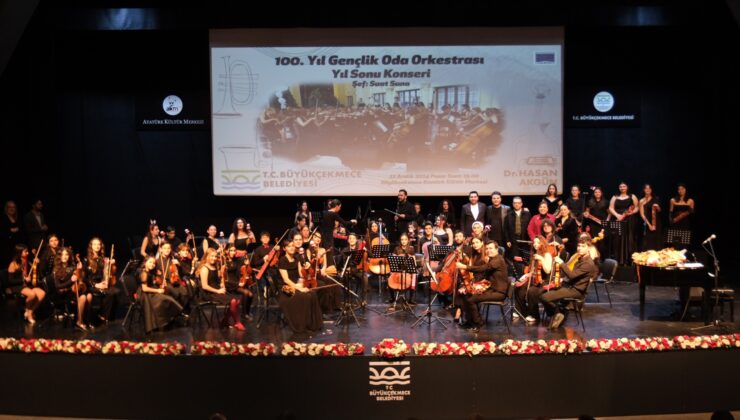 100. Yıl Gençlik Oda Orkestrası’ndan muhteşem yıl sonu konseri
