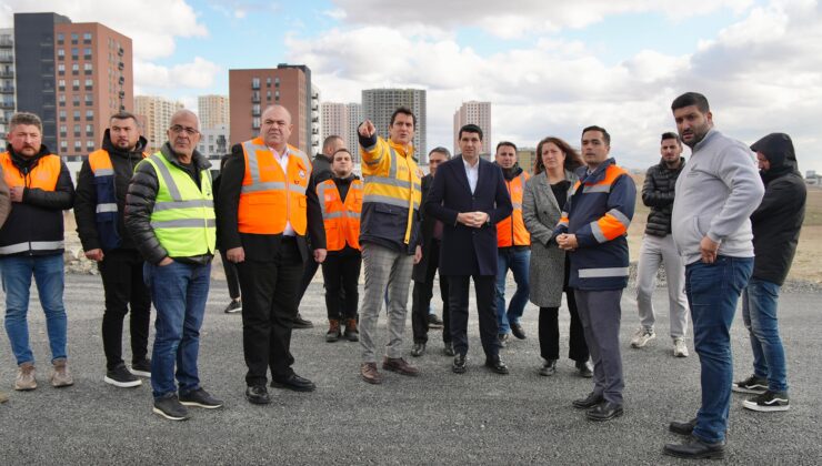 Avcılar’ın ilk bisiklet yolu Tahtakale’de yapılıyor