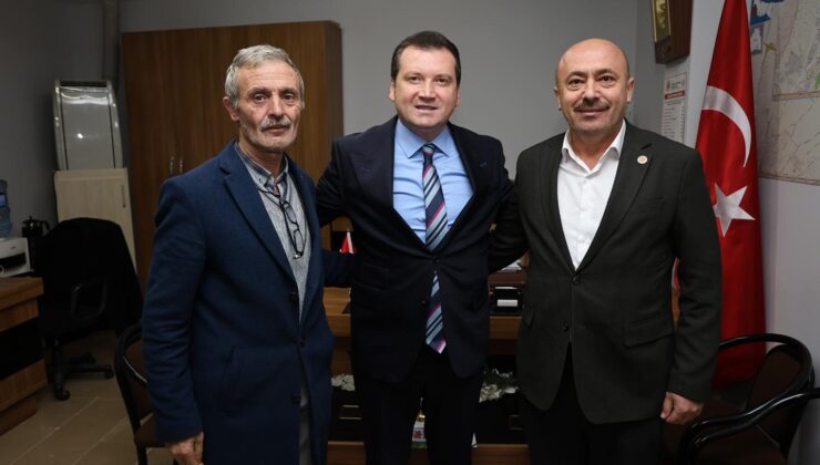 Başkan Balcıoğlu, Mimarsinan ve Yeni Mahalle Muhtarlarını Ziyaret Etti