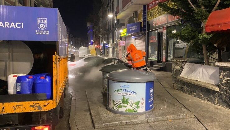 Silivri Belediyesi Temizlik Çalışmalarını Aralıksız Sürdürüyor