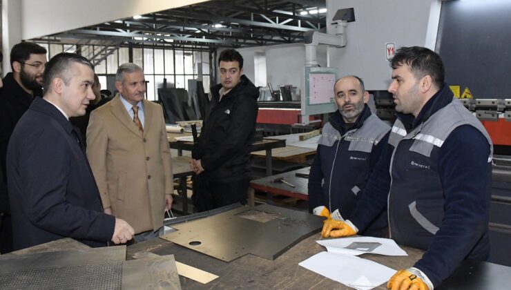 Başkan vekili Aksoy’dan sanayicilere ziyaret