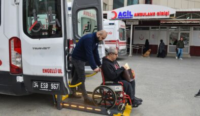 Esenyurt’ta engelli ve yaşlılara özel ulaşım desteği