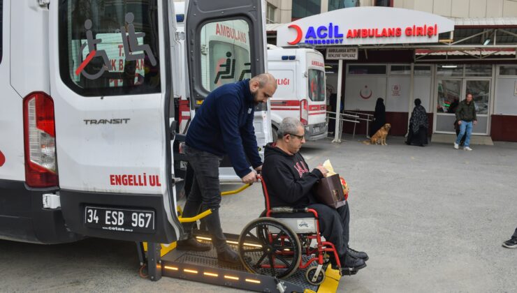 Esenyurt’ta engelli ve yaşlılara özel ulaşım desteği