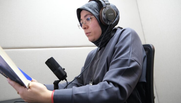 Esenyurt’ta çok özel bir kütüphane: Engeller sesli kitaplarla aşılıyor!