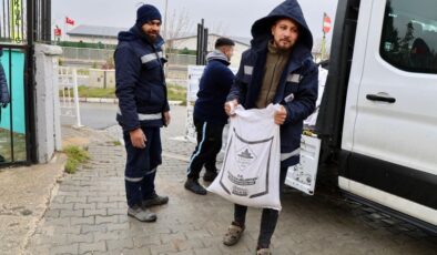 Çatalca’da Karla Mücadele Çalışmaları Kapsamında Tuz Dağıtımı Gerçekleşti