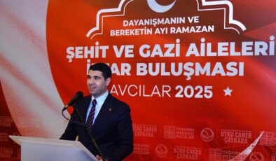 Şehit aileleri ve Gaziler Avcılar Belediyesi’nin iftar yemeğinde buluştu