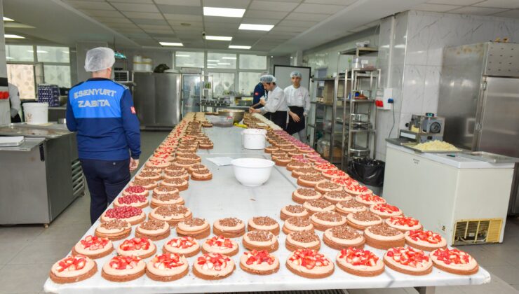 Esenyurt Belediyesi Zabıta Ekiplerinden Bayram Öncesi Tatlıcı Denetimi