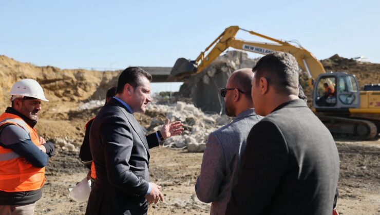 Başkan Balcıoğlu, Otogar Kavşağı Projesini Yerinde İnceledi