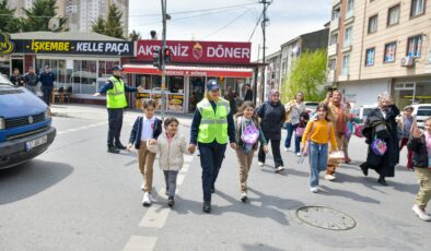 Esenyurt belediyesinden öğrenciler için güvenli geçiş önlemi