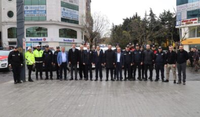 Başkan Erhan Güzel’den İlçe Emniyet Müdürlüğü’ne Polis Haftası Ziyareti