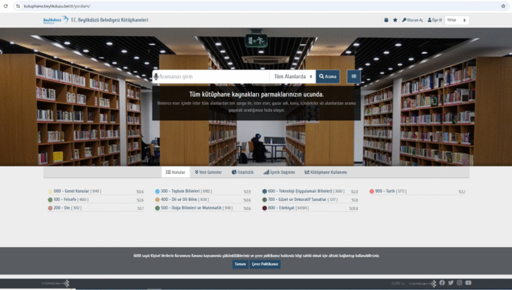 Beylikdüzü Belediyesi dijital kütüphanesi açıldı