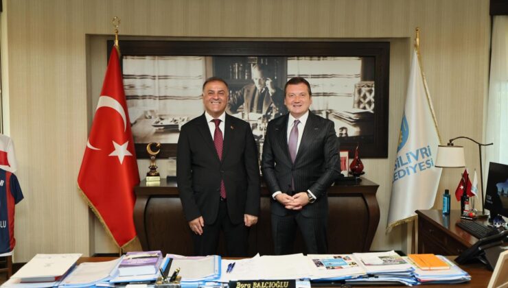 Başkan Balcıoğlu, İBB Başkan Vekili Nuri Aslan’ı ağırladı