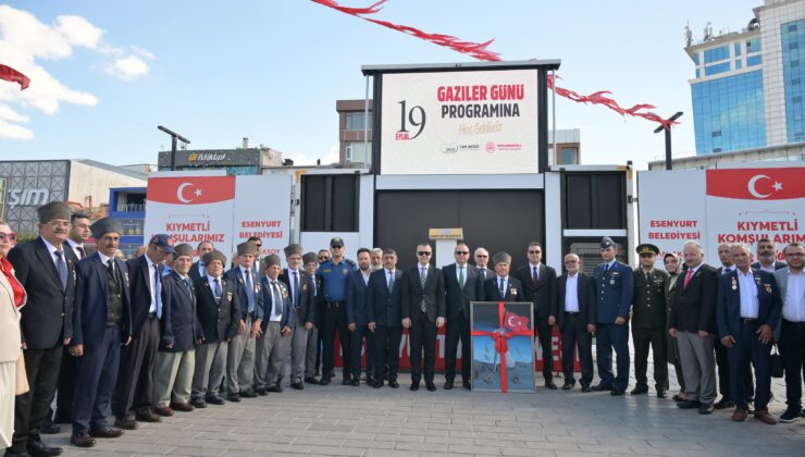Esenyurt’ta Gaziler Günü Coşkulu Bir Şekilde Kutlandı