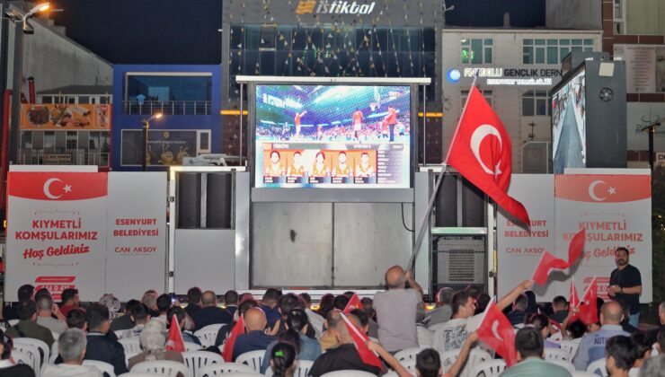 EuroBasket Final Heyecanı Esenyurt’ta Yaşandı