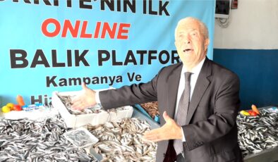 Balıkçı Kenan’da Hamsinin kilosu 89 liraya düştü