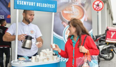 Dünya Kahve Günü’nde gençlerin kahvesi Esenyurt Belediyesi’nden