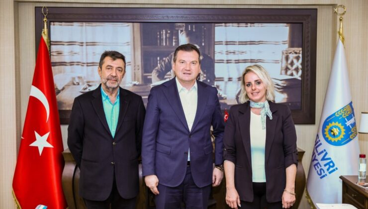 Başkan Balcıoğlu, İlçe Müftüsü Sağlam’ı ağırladı