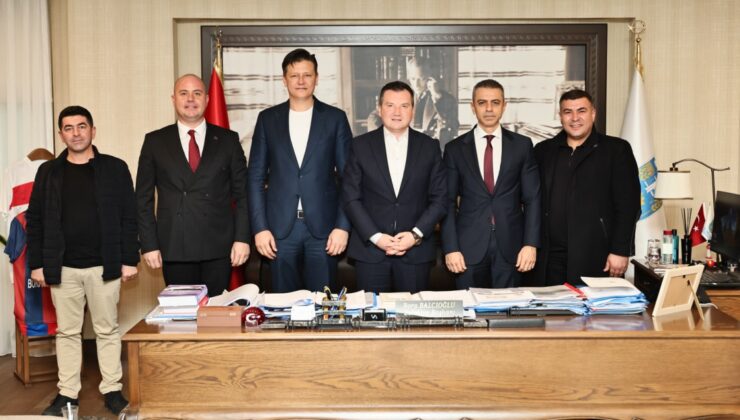 Başkan Balcıoğlu, İBB Avrupa Yakası Mezarlıklar Müdürü’nü ağırladı