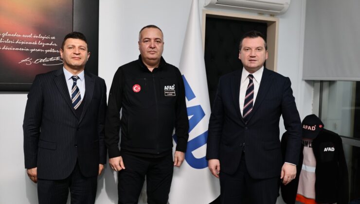 Başkan Balcıoğlu, AFAD Edirne İl Müdürünü ziyaret etti