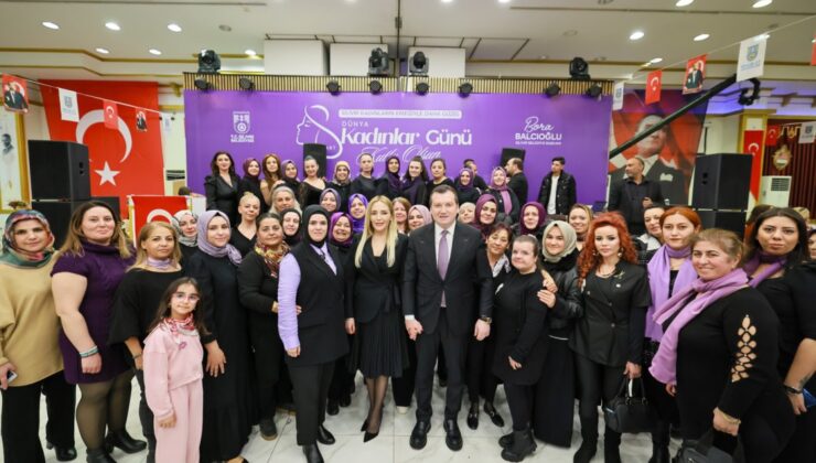 Başkan Balcıoğlu: Yalnız bir gün değil, her gün her sokak kadına aittir